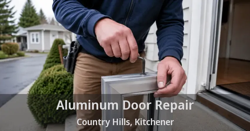 Aluminum Door Repair Country Hills, Kitchener - ON