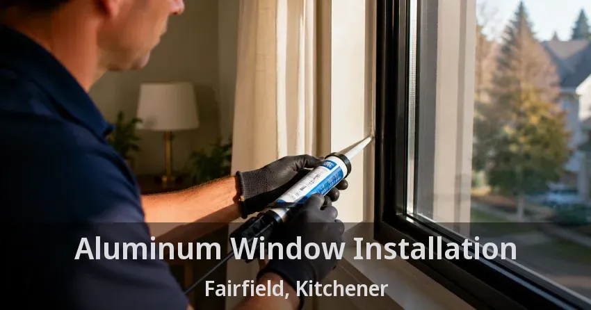 Aluminum Window Installation Fairfield, Kitchener - ON