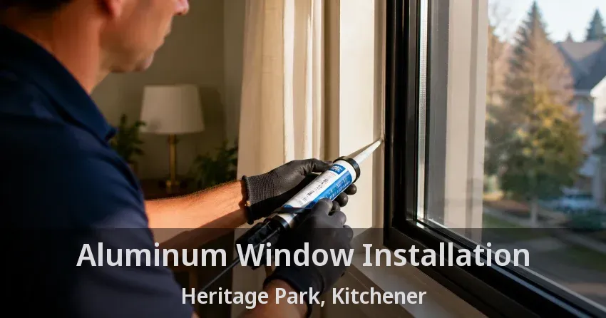 Aluminum Window Installation Heritage Park, Kitchener - ON