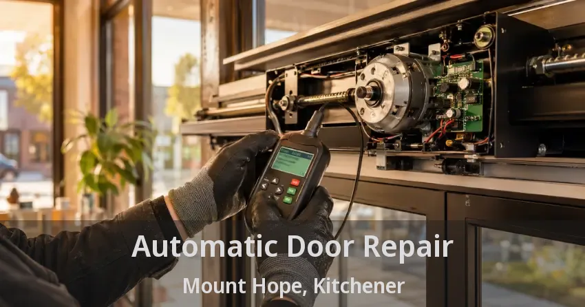 Automatic Door Repair Mount Hope, Kitchener - ON