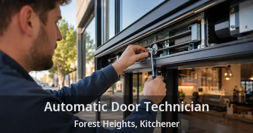 Automatic Door Technician Forest Heights, Kitchener - ON