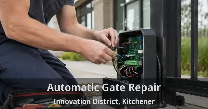 Automatic Gate Repair Innovation District, Kitchener - ON