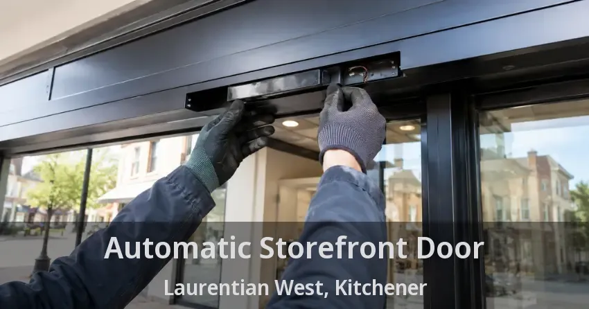 Automatic Storefront Door Laurentian West, Kitchener - ON