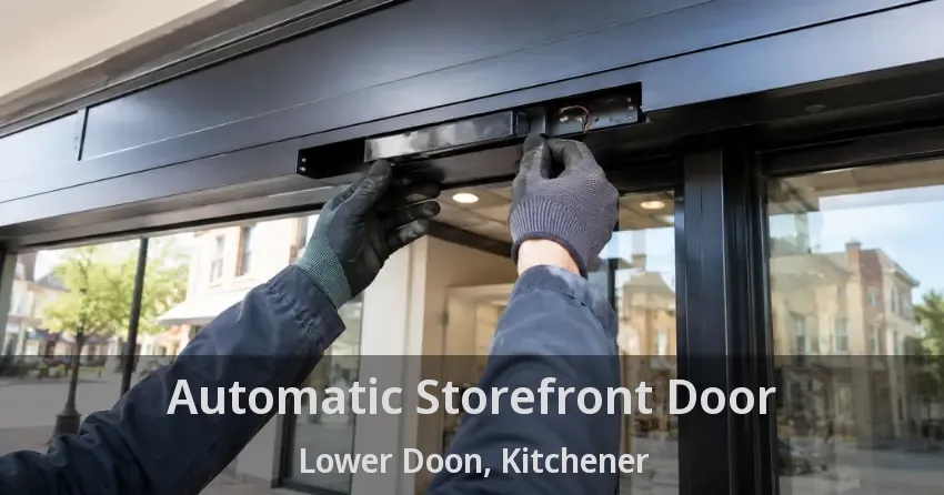Automatic Storefront Door Lower Doon, Kitchener - ON