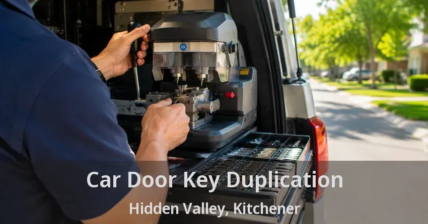 Car Door Key Duplication Hidden Valley, Kitchener - ON