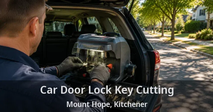 Car Door Lock Key Cutting Mount Hope, Kitchener - ON