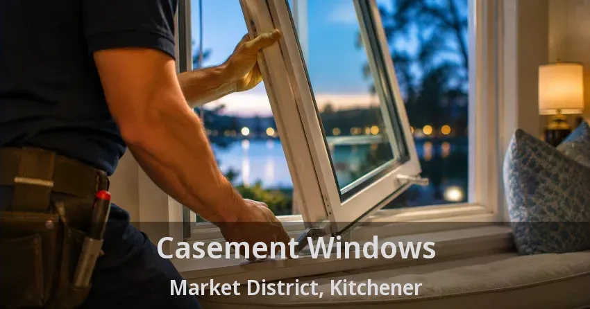 Casement Windows Market District, Kitchener - ON