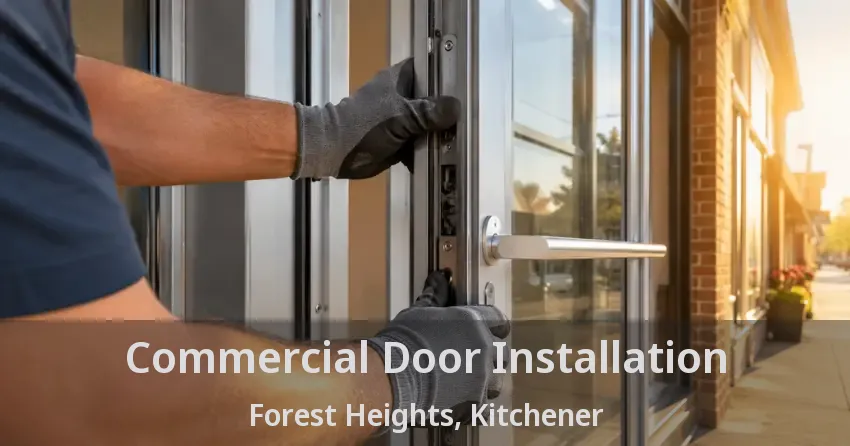 Commercial Door Installation Forest Heights, Kitchener - ON