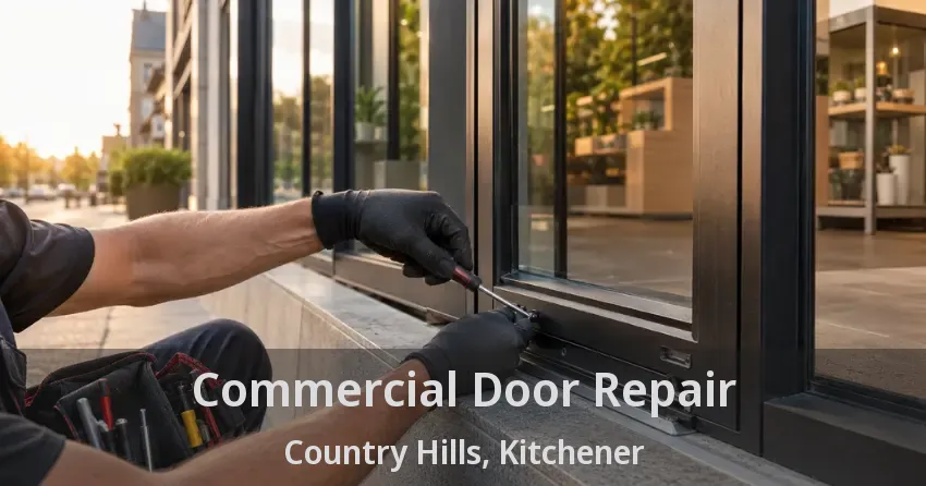 Commercial Door Repair Country Hills, Kitchener - ON