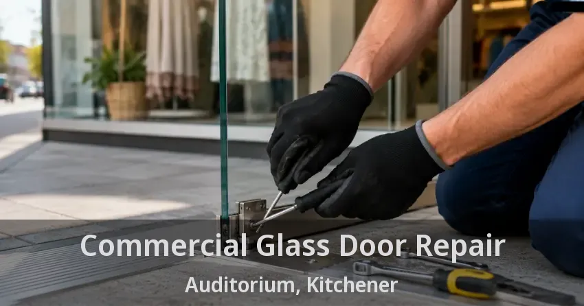 Commercial Glass Door Repair Auditorium, Kitchener - ON