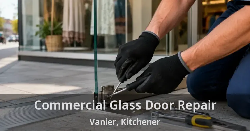 Commercial Glass Door Repair Vanier, Kitchener - ON