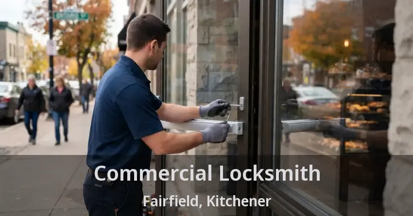 Commercial Locksmith Fairfield, Kitchener - ON