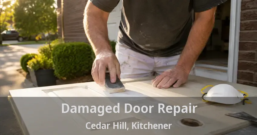 Damaged Door Repair Cedar Hill, Kitchener - ON