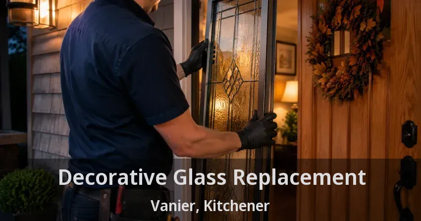 Decorative Glass Replacement Vanier, Kitchener - ON