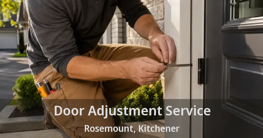 Door Adjustment Service Rosemount, Kitchener - ON