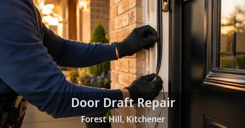 Door Draft Repair Forest Hill, Kitchener - ON