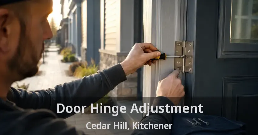 Door Hinge Adjustment Cedar Hill, Kitchener - ON