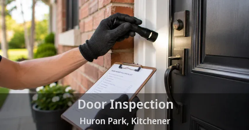 Door Inspection Huron Park, Kitchener - ON