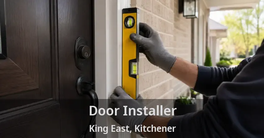 Door Installer King East, Kitchener - ON