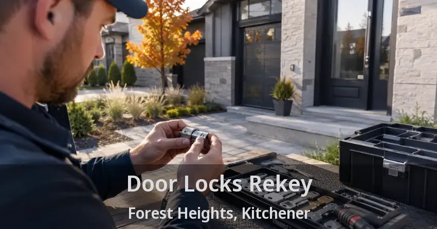Door Locks Rekey Forest Heights, Kitchener - ON
