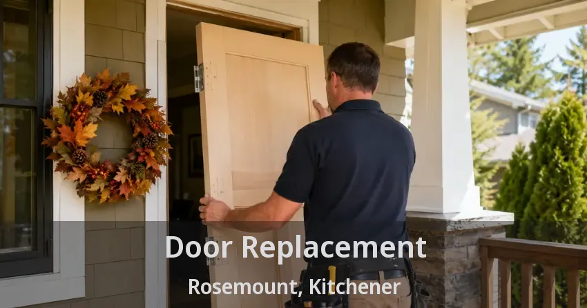 Door Replacement Rosemount, Kitchener - ON