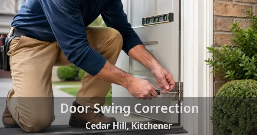 Door Swing Correction Cedar Hill, Kitchener - ON