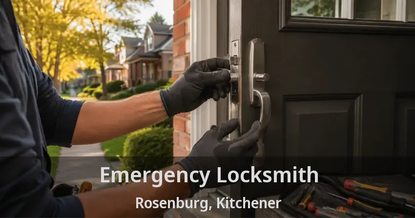 Emergency Locksmith Rosenburg, Kitchener - ON