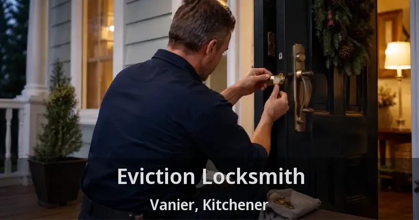 Eviction Locksmith Vanier, Kitchener - ON