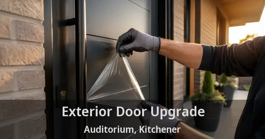 Exterior Door Upgrade Auditorium, Kitchener - ON