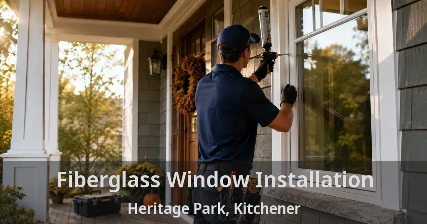 Fiberglass Window Installation Heritage Park, Kitchener - ON