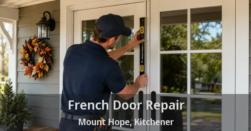 French Door Repair Mount Hope, Kitchener - ON