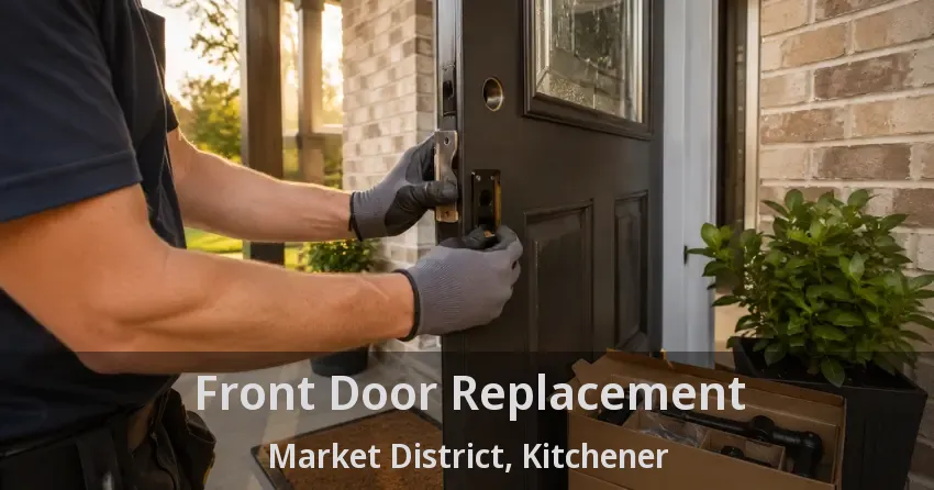 Front Door Replacement Market District, Kitchener - ON