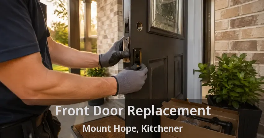 Front Door Replacement Mount Hope, Kitchener - ON