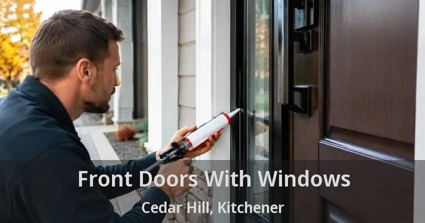 Front Doors With Windows Cedar Hill, Kitchener - ON