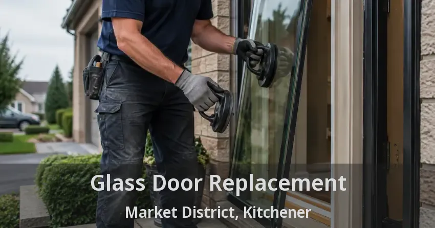 Glass Door Replacement Market District, Kitchener - ON