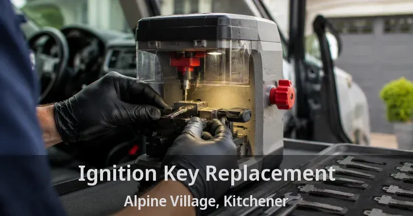 Ignition Key Replacement Alpine Village, Kitchener - ON