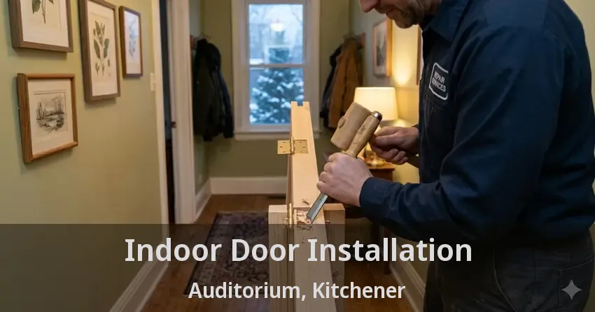 Indoor Door Installation Auditorium, Kitchener - ON