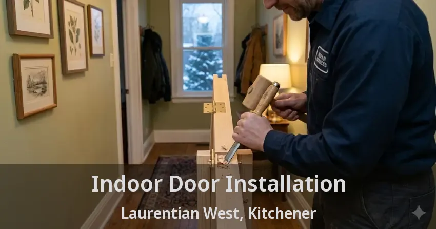 Indoor Door Installation Laurentian West, Kitchener - ON