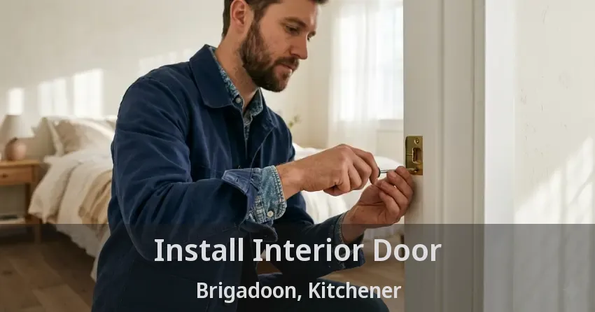 Install Interior Door Brigadoon, Kitchener - ON