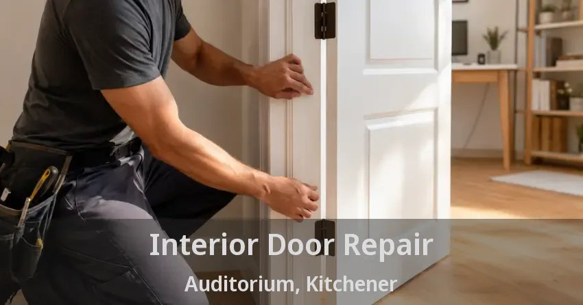 Interior Door Repair Auditorium, Kitchener - ON