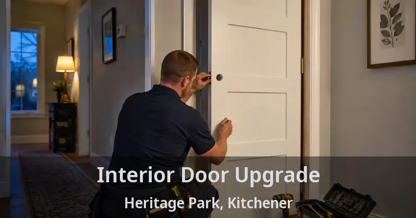 Interior Door Upgrade Heritage Park, Kitchener - ON
