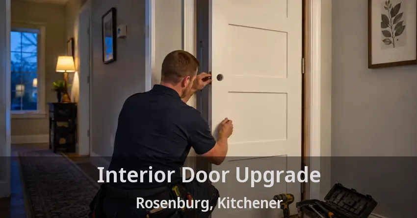 Interior Door Upgrade Rosenburg, Kitchener - ON