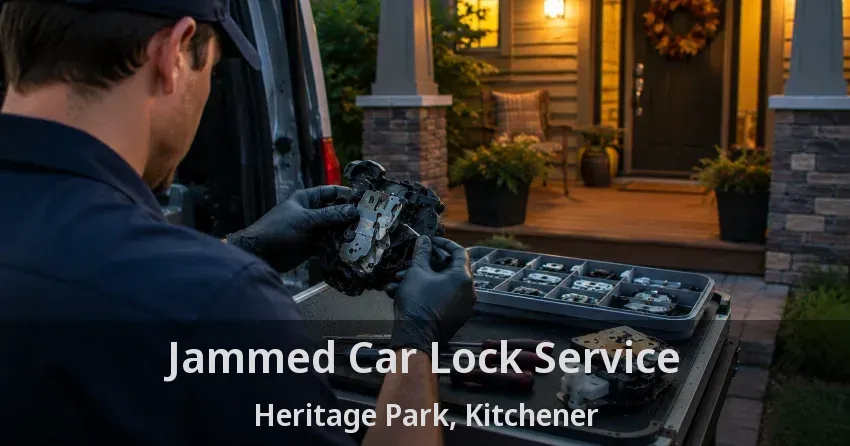 Jammed Car Lock Service Heritage Park, Kitchener - ON