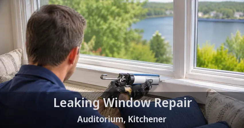Leaking Window Repair Auditorium, Kitchener - ON