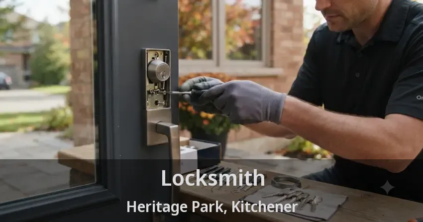 Locksmith Heritage Park, Kitchener - ON