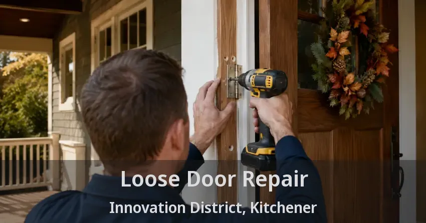 Loose Door Repair Innovation District, Kitchener - ON