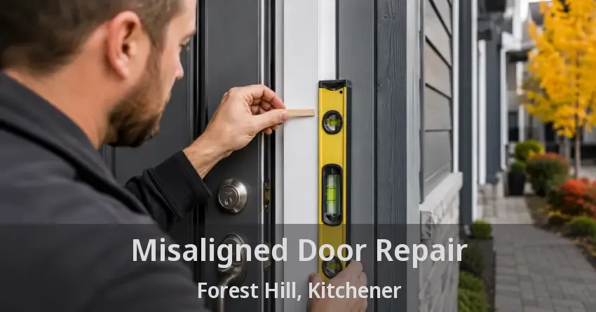 Misaligned Door Repair Forest Hill, Kitchener - ON