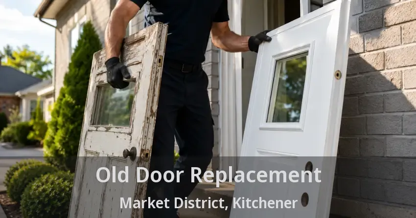 Old Door Replacement Market District, Kitchener - ON