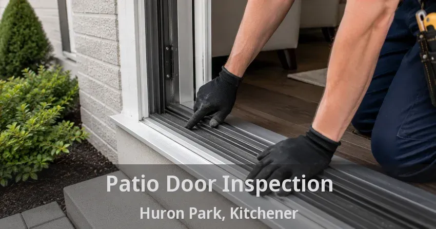 Patio Door Inspection Huron Park, Kitchener - ON