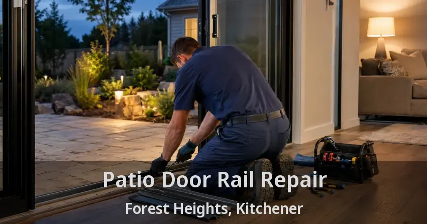 Patio Door Rail Repair Forest Heights, Kitchener - ON
